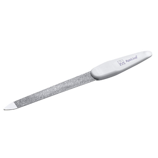 APOLINE Nagelfeile Saphir 13 cm verchromt