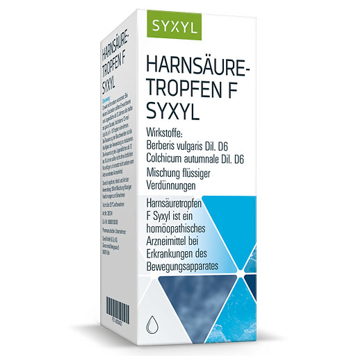 HARNSÄURETROPFEN F Syxyl Lösung