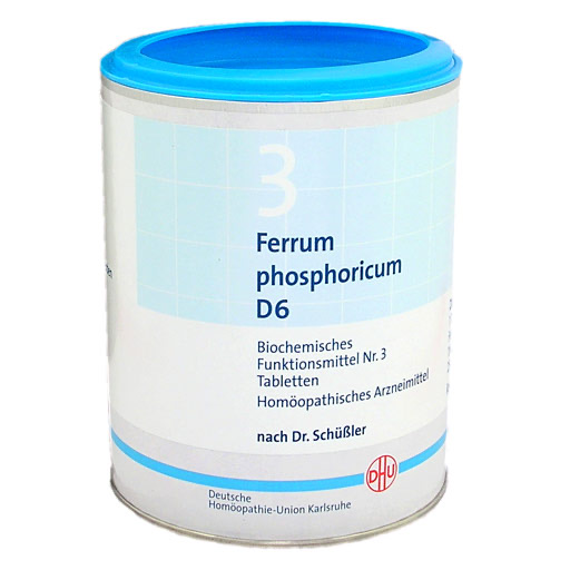 BIOCHEMIE DHU 3 Ferrum phosphoricum D 6 Tabletten
