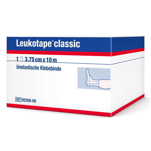 LEUKOTAPE Classic 3,75 cmx10 m weiß