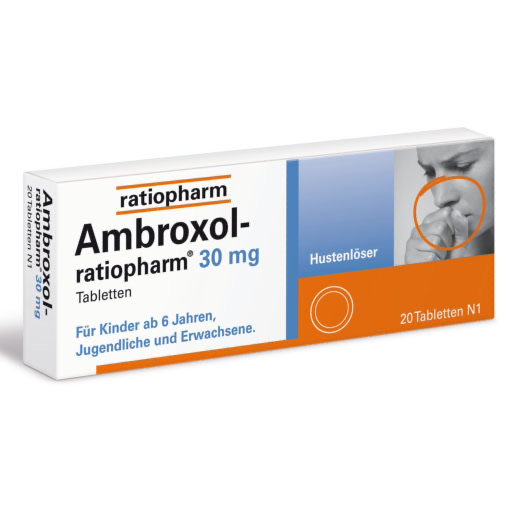 AMBROXOL-ratiopharm 30 mg Hustenlöser Tabletten