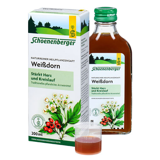 WEISSDORN SAFT Schoenenberger
