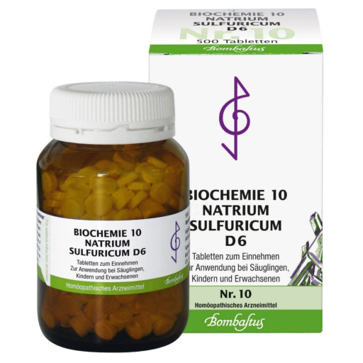 BIOCHEMIE 10 Natrium sulfuricum D 6 Tabletten
