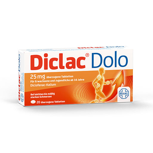 DICLAC Dolo 25 mg überzogene Tabletten