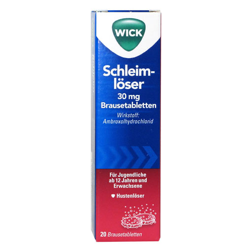 WICK Schleimlöser 30 mg Brausetabletten