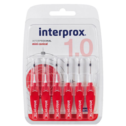 INTERPROX reg miniconical rot Interdentalb.Blis.