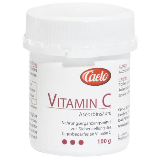 VITAMIN C ASCORBINSÄURE Caelo HV-Packung