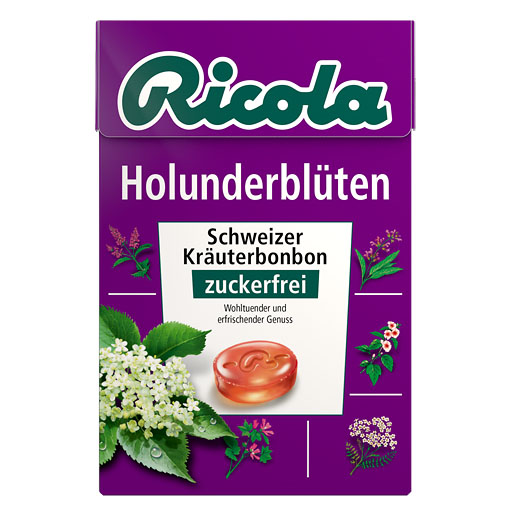 RICOLA o.Z.Box Holunderblüten Bonbons
