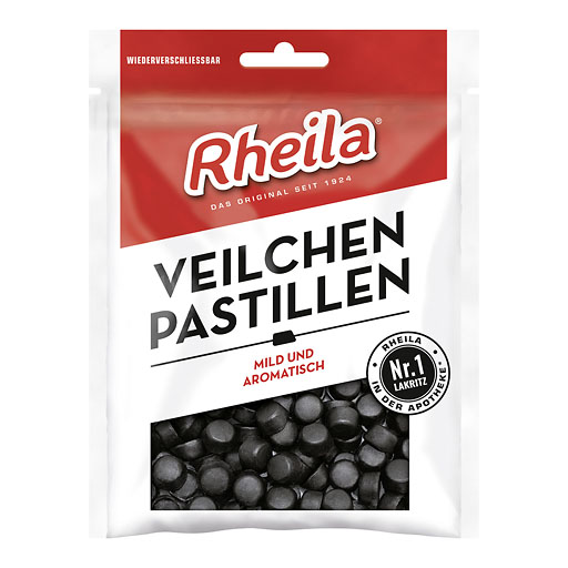 RHEILA Veilchen Pastillen mit Zucker