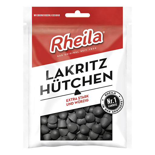 RHEILA Lakritz Hütchen Gummidrops mit Zucker