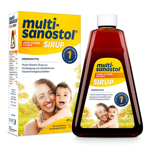 MULTI SANOSTOL Sirup ohne Zuckerzusatz