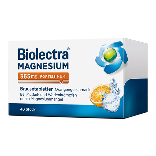 BIOLECTRA Magnesium 365 mg fortissimum Orange