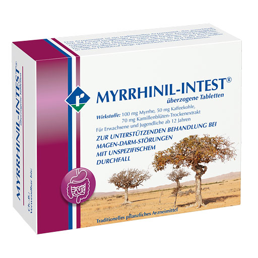 MYRRHINIL INTEST überzogene Tabletten