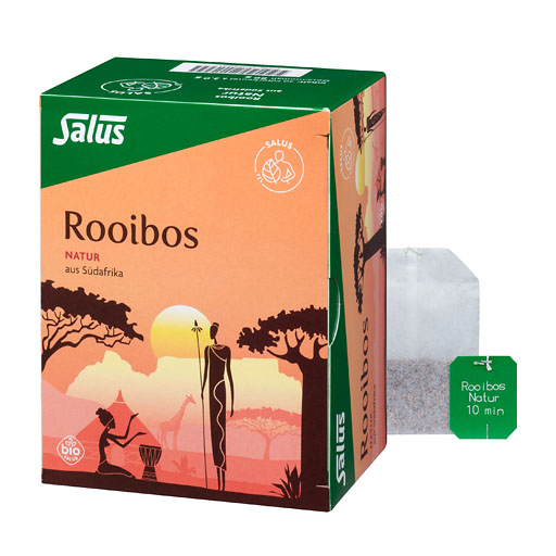 ROOIBOS TEE Natur Kr&auml;utertee Bio Salus Filterbeut.
