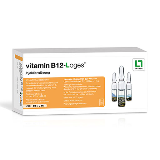 VITAMIN B12-LOGES Injektionsl&ouml;sung Ampullen