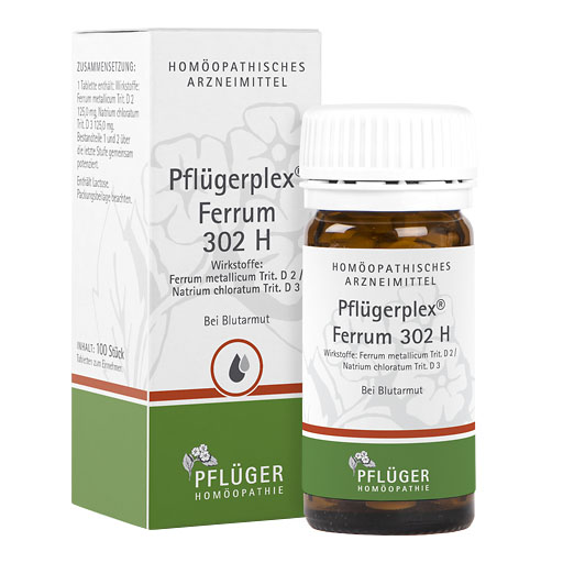 PFL&Uuml;GERPLEX Ferrum 302 H Tabletten