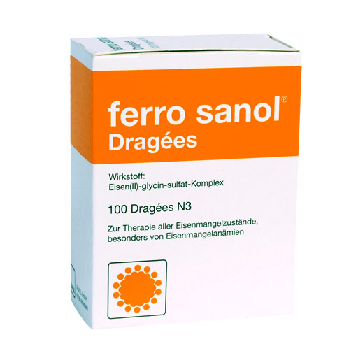 FERRO SANOL &uuml;berzogene Tabletten
