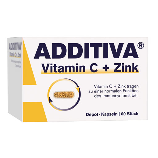 ADDITIVA Vitamin C Depot 300 mg Kapseln