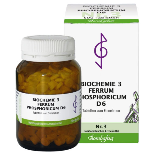BIOCHEMIE 3 Ferrum phosphoricum D 6 Tabletten