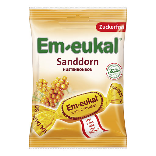 EM-EUKAL Bonbons Sanddorn zuckerfrei