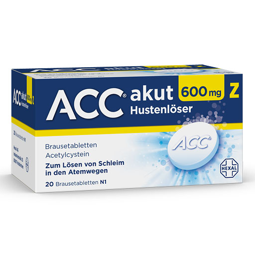 ACC akut 600 Z Hustenlöser Brausetabletten