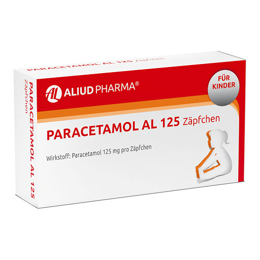 PARACETAMOL AL 125 Säuglings-Suppos.