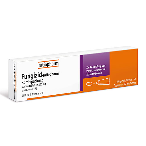 FUNGIZID-ratiopharm 3 Vag.-Tbl.+ 20g Creme
