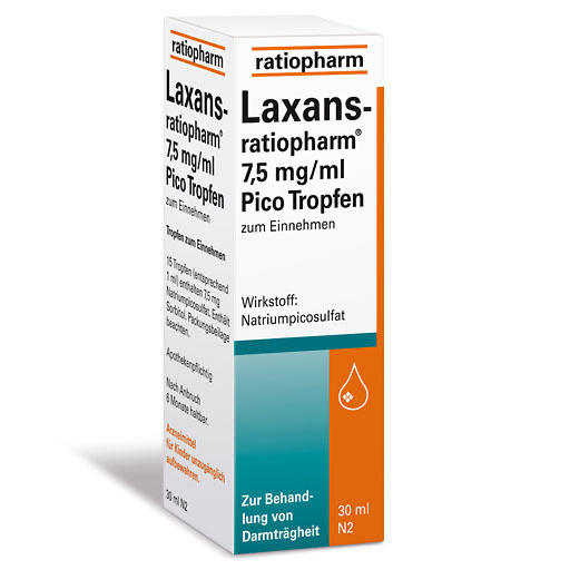 LAXANS-ratiopharm 7,5 mg/ml Pico Tropfen
