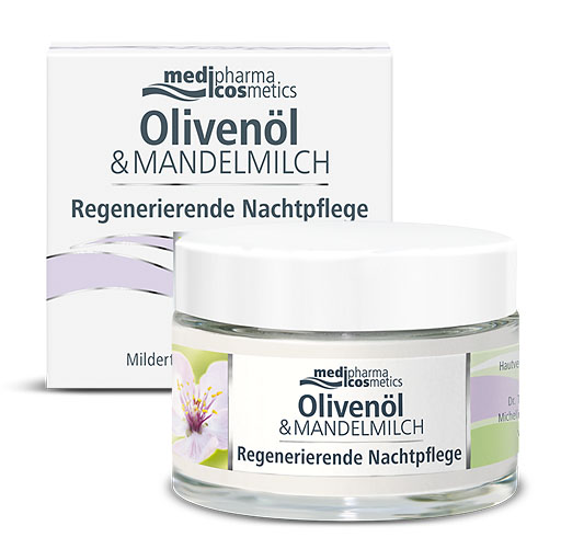 OLIVEN-MANDELMILCH regenerierende Nachtpflege