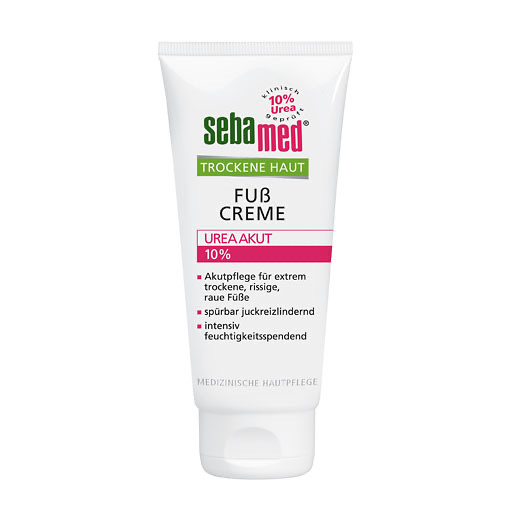 SEBAMED Trockene Haut 10% Urea akut Fußcreme
