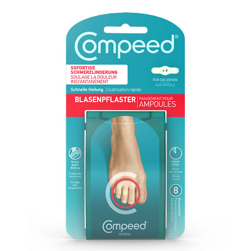 COMPEED Blasenpflaster an den Zehen