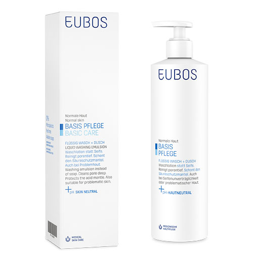 EUBOS FLÜSSIG blau unparfüm.m.Dosiersp.