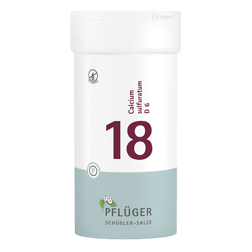BIOCHEMIE Pflüger 18 Calcium sulfuratum D 6 Tabl.