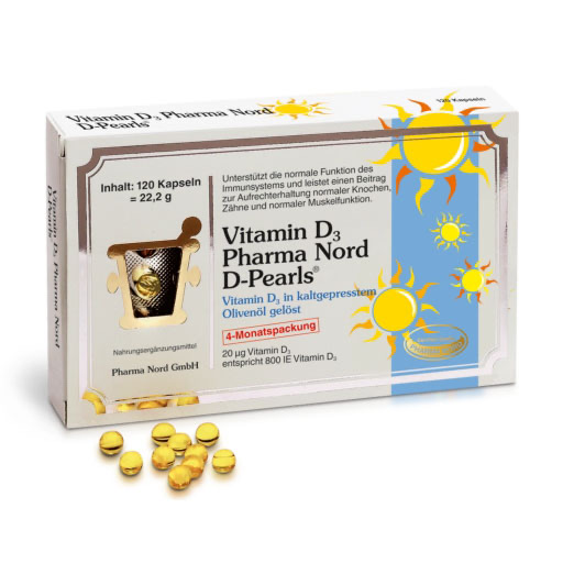 VITAMIN D3 PHARMA Nord 20 &mu;g Kapseln
