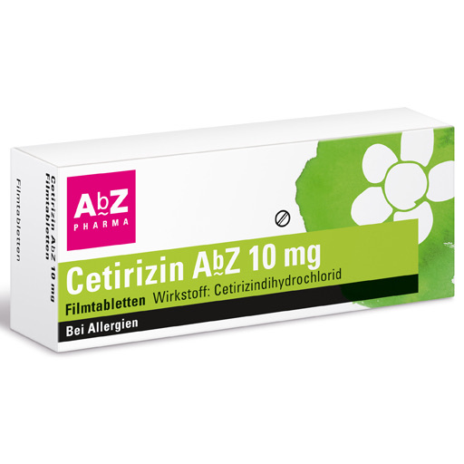 CETIRIZIN AbZ 10 mg Filmtabletten