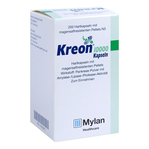 KREON 10.000 Hartkps.m.magensaftr.&uuml;berz.Pellets