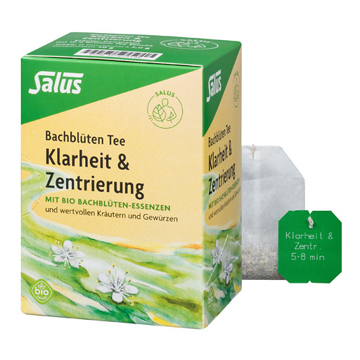 BACHBLÜTEN TEE Klarheit&Zentrierung Bio Salus Fbtl