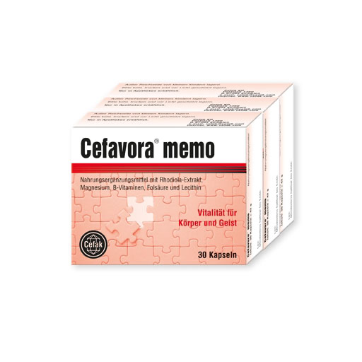CEFAVORA memo Weichgelatinekapseln