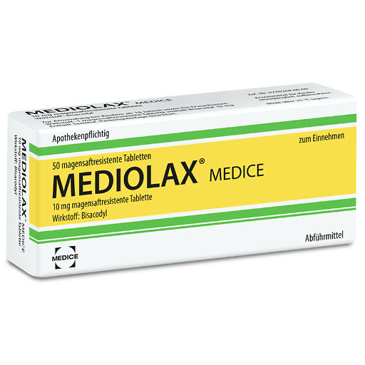 MEDIOLAX Medice magensaftresistente Tabletten