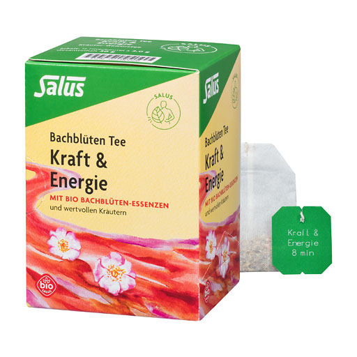 BACHBLÜTEN TEE Kraft & Energie Bio Salus Fbtl.