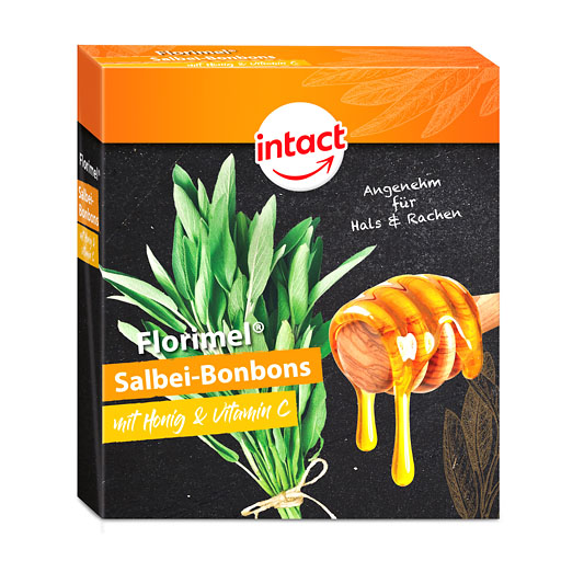 FLORIMEL Salbeibonbons m.Vitamin C