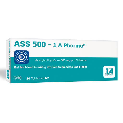 ASS 500-1A Pharma Tabletten