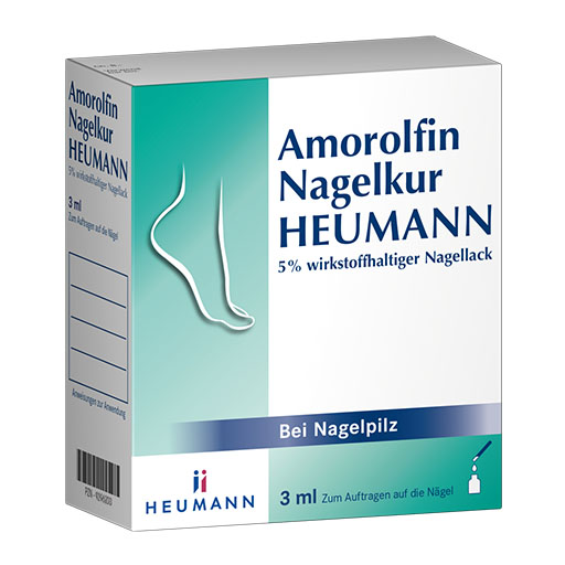 AMOROLFIN Nagelkur Heumann 5% wst.halt.Nagellack