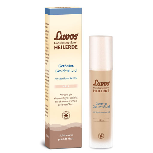 LUVOS Naturkosmetik getöntes Gesichtsfluid hell