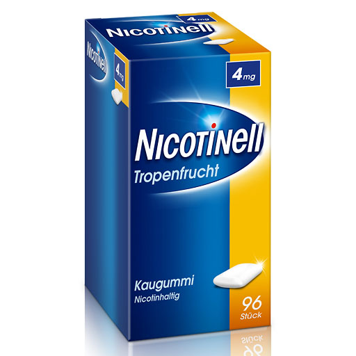 NICOTINELL Kaugummi Tropenfrucht 4 mg