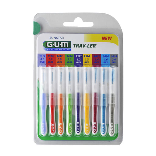 GUM TRAV-LER Sortiment Interdentalb&uuml;rsten