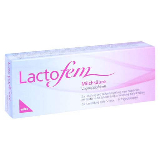 LACTOFEM Milchsäure Vaginalzäpfchen