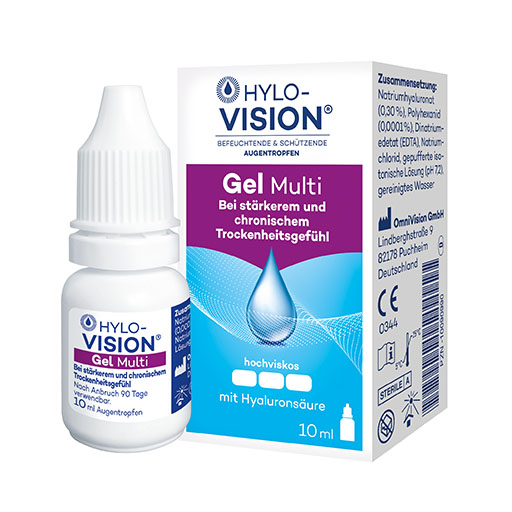 HYLO-VISION Gel multi Augentropfen