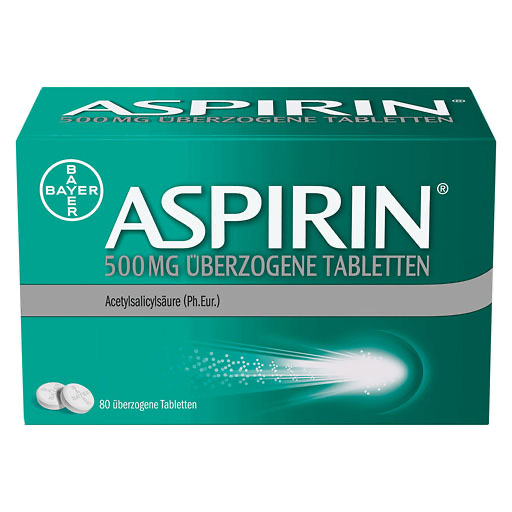 ASPIRIN 500 mg überzogene Tabletten