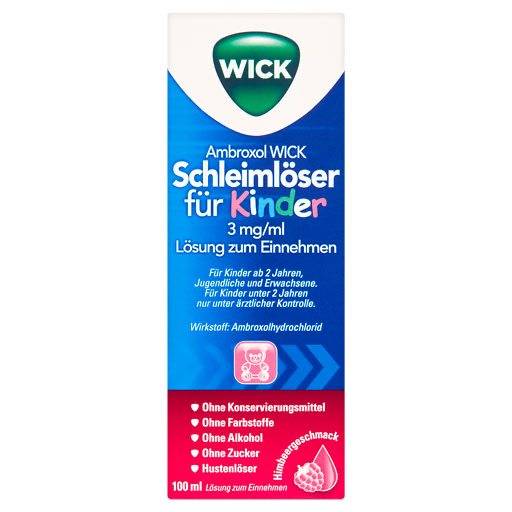 AMBROXOL WICK Schleimlöser f.Kind.3mg/ml L.z.Einn.
